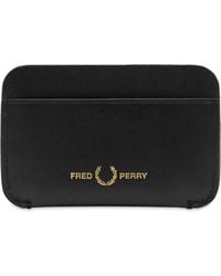 Fred Perry - Burnished Leather Cardholder - Lyst