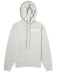Moncler - Contrast Stitch Hoodie - Lyst