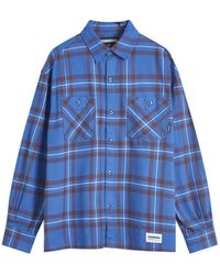 Neighborhood - Tartan Check Shirt - Lyst