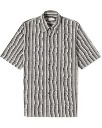 Dries Van Noten - Clasen Geometric Print Short Sleeve Shirt - Lyst