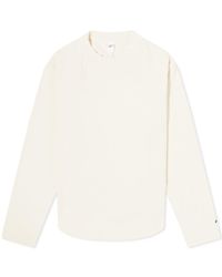 Reebok - Long Sleeve Natural Dye Rib T-shirt - Lyst