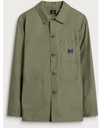 Needles - Reversed Sateen Coverall Jacket - Lyst