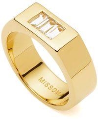 Missoma - X Lucy Williams Triple Stone Chunky Ring - Lyst