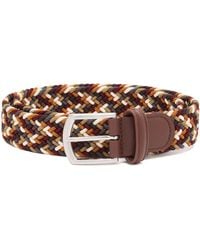 Anderson's - Elastic Woven Belt - Lyst