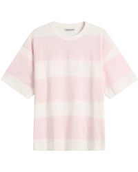 YMC - Triple Stripe T-Shirt - Lyst