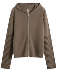 Rick Owens - Knit Zip Through - Lyst