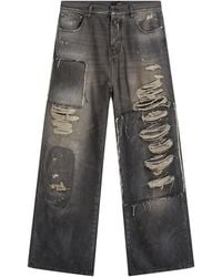 Amiri - Carpenter Repaired Baggy Jeans - Lyst