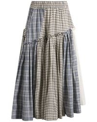 STORY mfg. - Precious Patchwork Pine Skirt - Lyst
