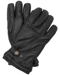 Hestra - Utsjo Sport Gloves (leather) - Black - Lyst