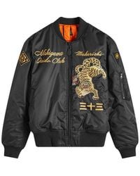 Maharishi - Nekomata Tiger Ma1 Jacket Flight - Lyst