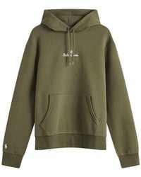 Polo Ralph Lauren - Double Knit Embroidered Script Logo Hoodie - Lyst