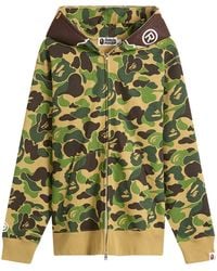 A Bathing Ape - Abc Camo 2Nd Ape Zip Hoodie - Lyst