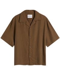 MKI Miyuki-Zoku - Sandwash Cupro Vacation Shirt - Lyst