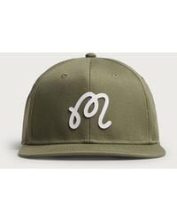 Malbon - M Script Snapback - Lyst