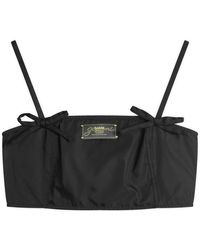 Ganni - Duchesse Nylon Strap Top - Lyst
