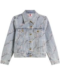 ICECREAM - Sakura Denim Trucker Jacket - Lyst