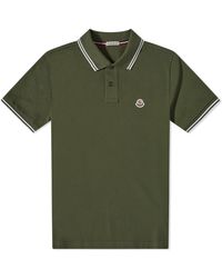 Moncler Classic Polo Shirt in Orange 
