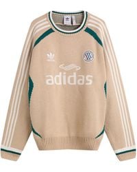 adidas - Adicolor Crew Knit - Lyst