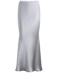 Anine Bing - Bar Silk Skirt - Lyst