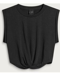 Nike - Skims Perfect Cotton Crop Twist Tank Top - Lyst