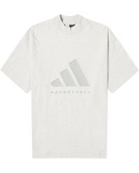 adidas - Basketball T-Shirt - Lyst
