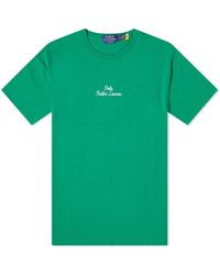 Polo Ralph Lauren - Chain Stitch Logo T-Shirt - Lyst