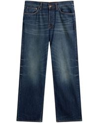 Nudie Jeans - Loud Larry Wide Leg Jeans - Lyst