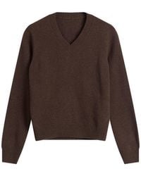 Maison Margiela - V-Neck Knitted Jumper - Lyst