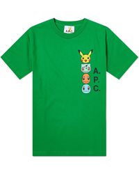 A.P.C. - Pokémon The Portrait T-Shirt - Lyst