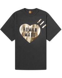 Human Made - Metallic Heart T-Shirt - Lyst