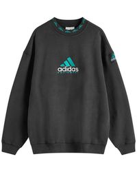 adidas - Eqt Wash Crewneck Sweatshirt - Lyst