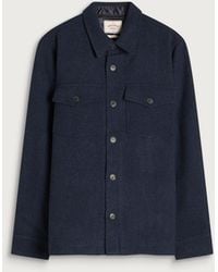 Portuguese Flannel - Wool Field Tweed Overshirt - Lyst
