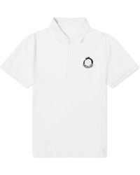 Moncler - Embroidered Dragon Piquet Polo Shirt - Lyst
