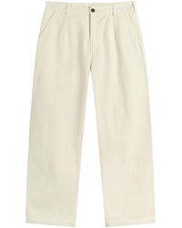 Universal Works - Slub Drill Dizzy Trousers - Lyst