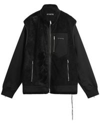 MASTERMIND WORLD - Layered Sherpa Jacket - Lyst
