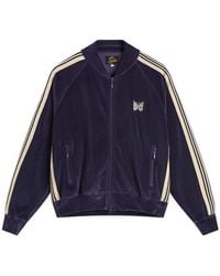Needles - Rib Collar Track Jacket - Lyst