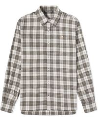 Acne Studios - Sarlie Dry Flannel Check Shirt - Lyst