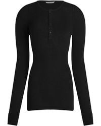 AURALEE - Organic Soft Rib Pullover - Lyst