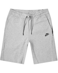 gray nike shorts
