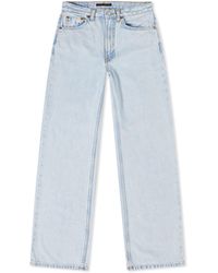 Nudie Jeans - Nudie Jeans Clean Eileen High Waist Wide Leg Jean - Lyst