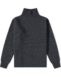 MHL by Margaret Howell Wide Neck Knit - Gray