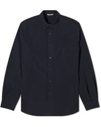 AURALEE - Hard Twist Cotton Silk Shirt - Lyst