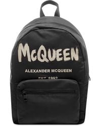 Alexander McQueen - Graffitti Logo Backpack - Lyst