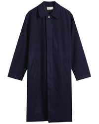 Universal Works - Mowbray Wool Mac Coat - Lyst