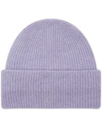 Samsøe & Samsøe - Nor Fluffy Knit Beanie Hat - Lyst
