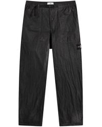 Stone Island - Dense Nylon-Tc Hand Sprayed Reflective Trousers - Lyst