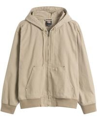 Dickies - Unlined Canvas Hooded Bomber Jacket - Lyst