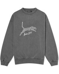 Anine Bing - Spencer Spotted Leopard Sweatshirt - Lyst