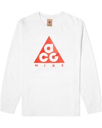 nike acg long sleeve knit tee