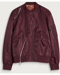 OTTOLINGER - Forever Zip Bomber Jacket - Lyst